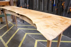 Booking (trips, stays, etc.): Make Your Own Live-Edge Shaker Table
