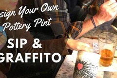 Selling: Sip and Paint Pottery Pints! 1st Wed's at The Rogue Grape